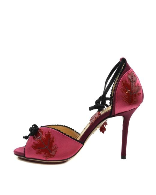 Charlotte Olympia Red Sandals