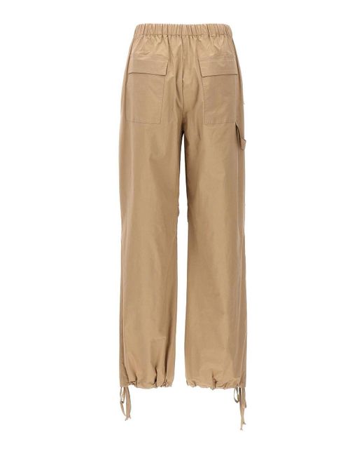 Nude Natural Cargo Trousers