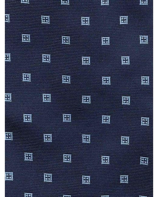 Kiton Blue Necktie for men