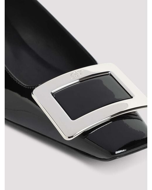 Roger Vivier Black Belle Vivier 25 Pumps