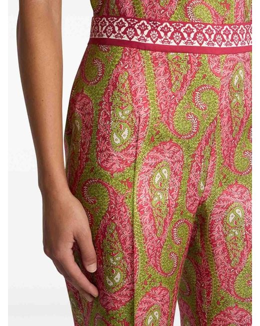 Etro Orange Pant