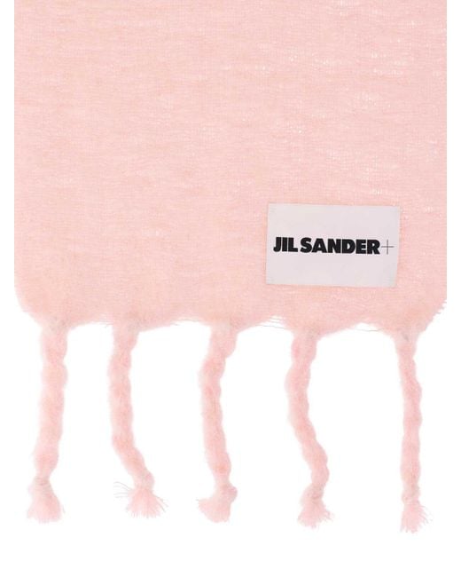 Jil Sander Pink Scarf for men