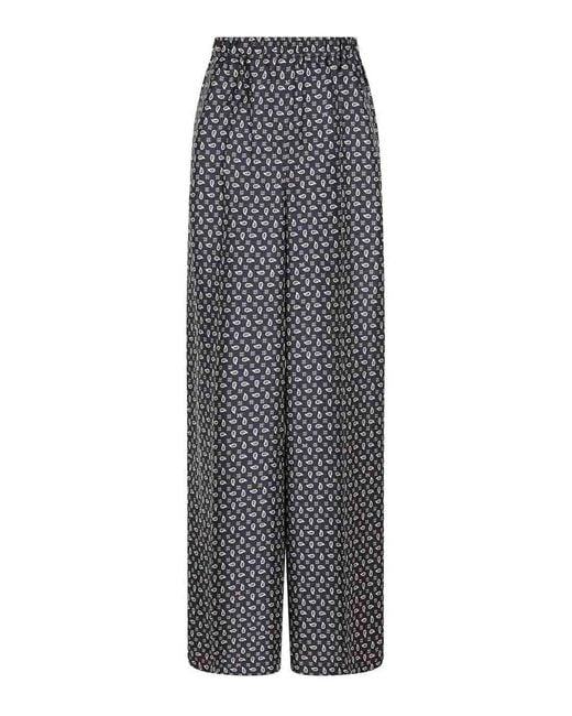 Max Mara Gray Mistletoe Trousers
