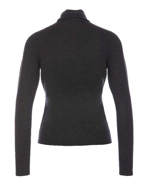 Max Mara Black Adda Top