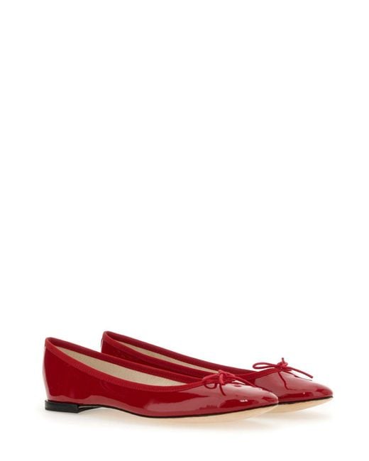 Repetto Red Flat Shoes