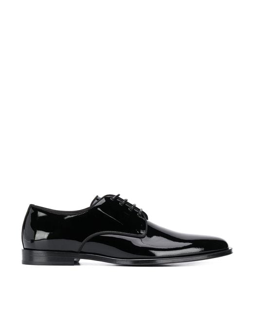 Dolce & Gabbana Black Laced Up for men