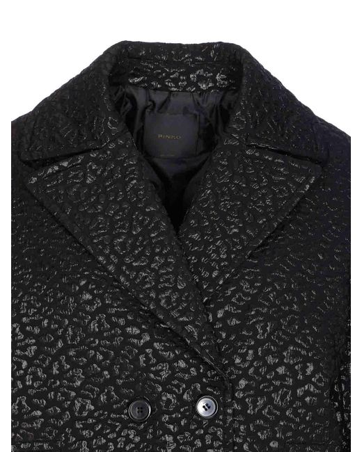 Pinko Black Josefa Coat