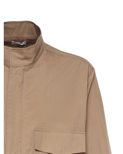 Grifoni Natural Cotton Blend Jacket for men