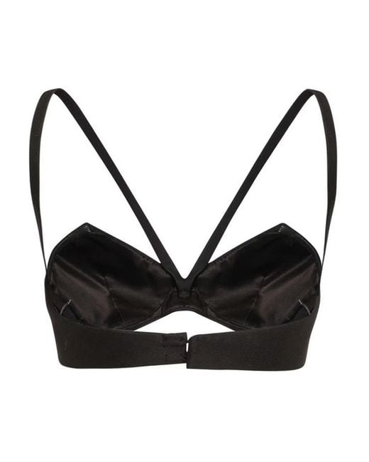 Versace Black Sleeveless Tops
