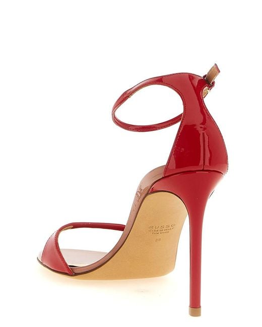 Francesco Russo Pink R1S1023 Sandals