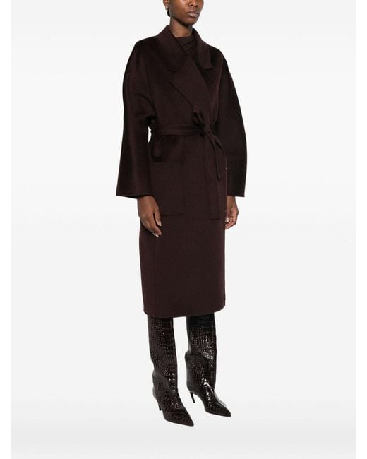 Elisabetta Franchi Brown Coat