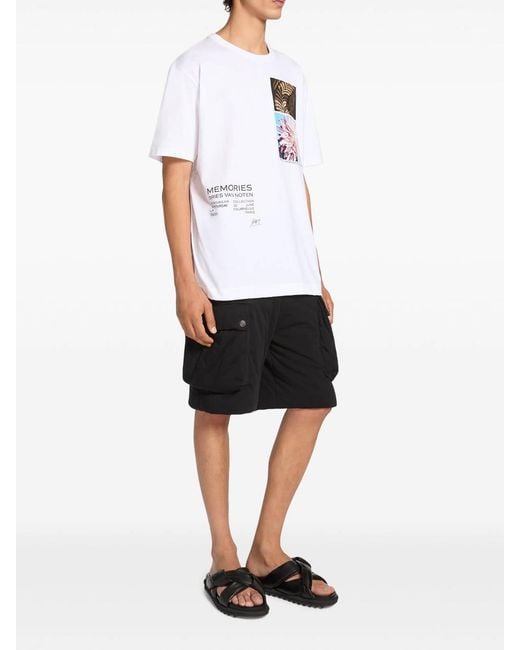 Dries Van Noten White Show Tee for men