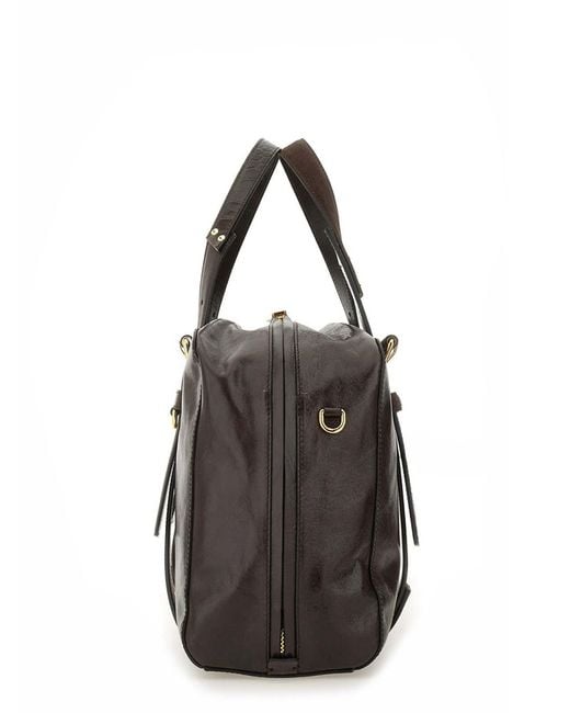 Moschino Black Leather Bag