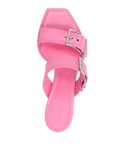 McQueen Pink Punk Sandals