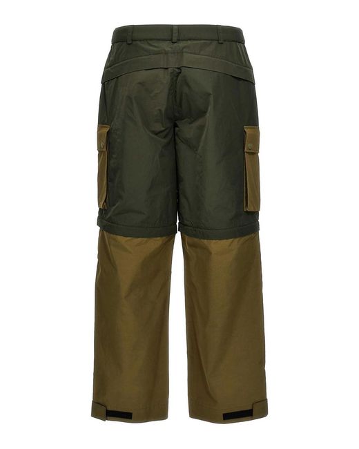 Moncler Green Genius X Pharrell Williams Trousers for men