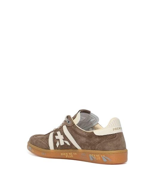 Premiata Brown Bonnie Sneakers for men