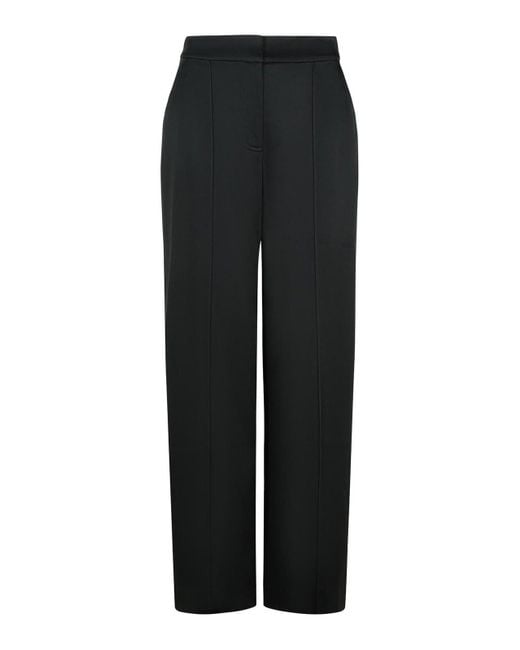 Jonathan Simkhai Black Kyra Acetate Blend Pants