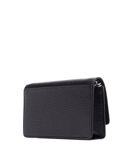 Maison Margiela Blue Logoed Clutch