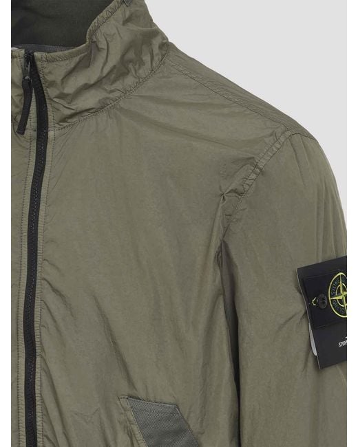 Stone Island Green Jacket for men