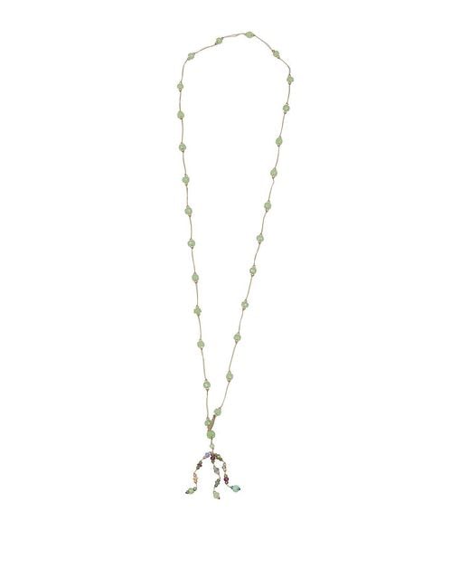 Sharing White Long Natural Necklace