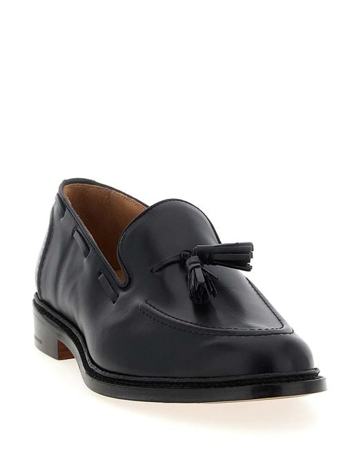 Tricker's Black Elton Loafers for men