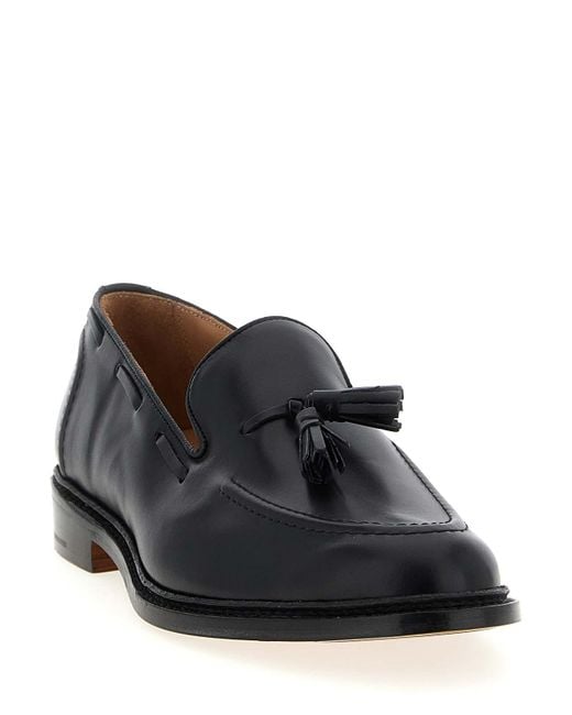 Tricker's Black Elton Loafers for men
