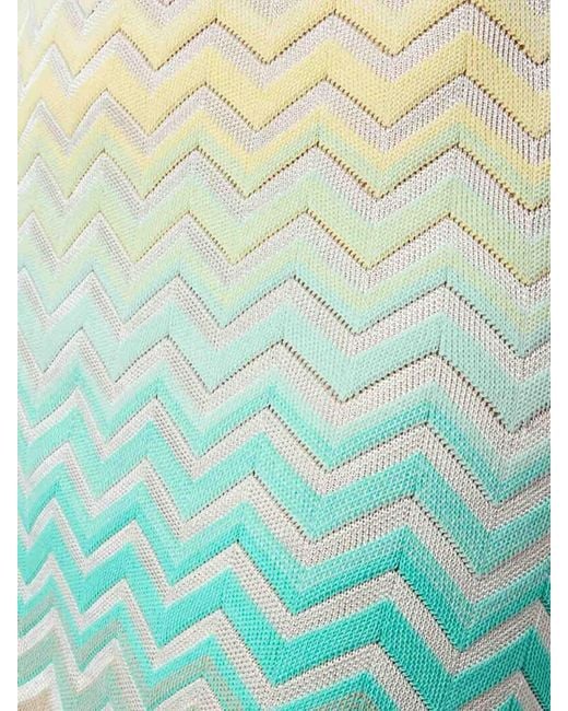 Missoni Blue Miniskirt
