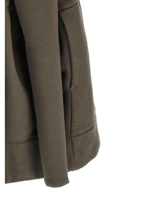 Rick Owens Natural Mountain Sail Sweatshirt
