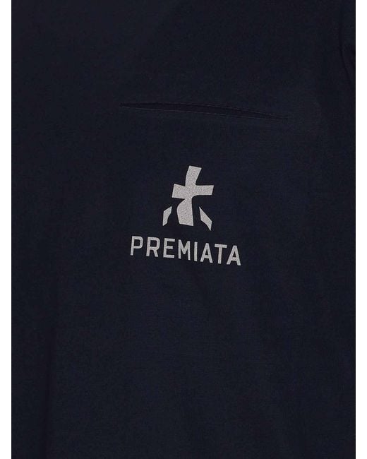 Premiata Blue Logo T-Shirt for men