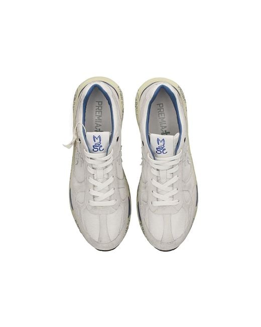 Premiata White Sneakers for men