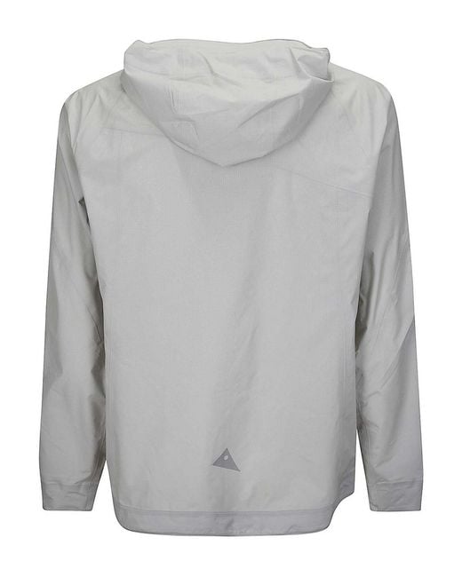 Klattermusen Gray Vingtor Hood Jacket Ms for men