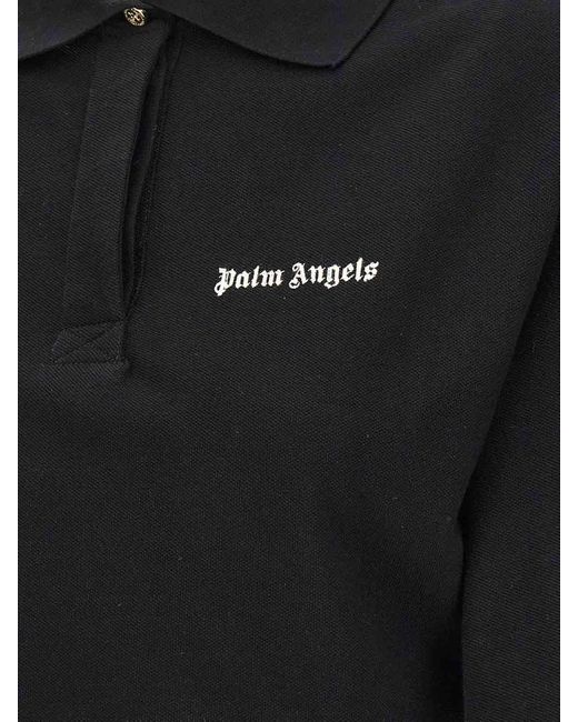 Palm Angels Black Polo