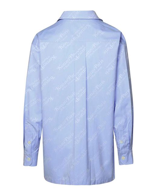 KENZO Blue Shirt for men