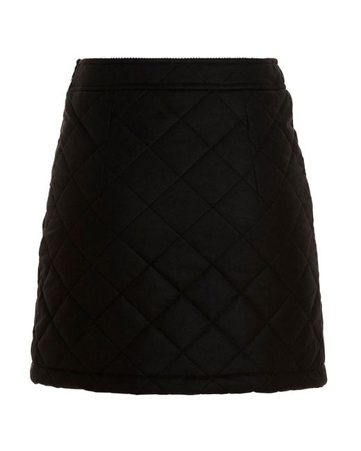 Burberry Black 'Casia' Skirt
