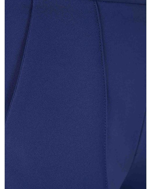 Elisabetta Franchi Blue Regular Classic Trousers