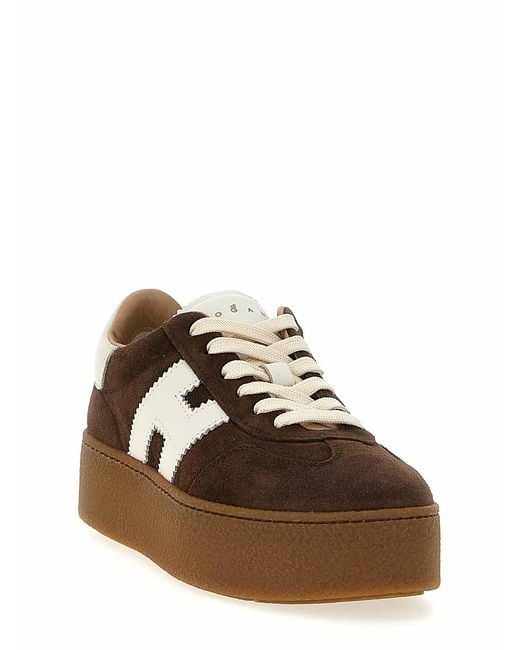 Hogan Brown H681 Sneakers