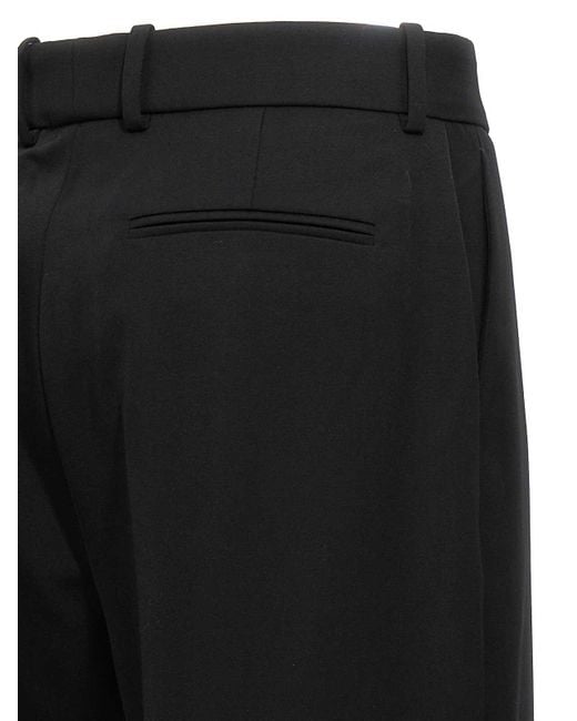 Lanvin Black Wide Leg Pants