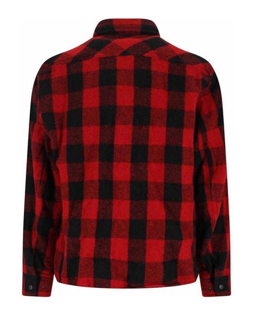 Junya Watanabe Red Shirt Jacket for men