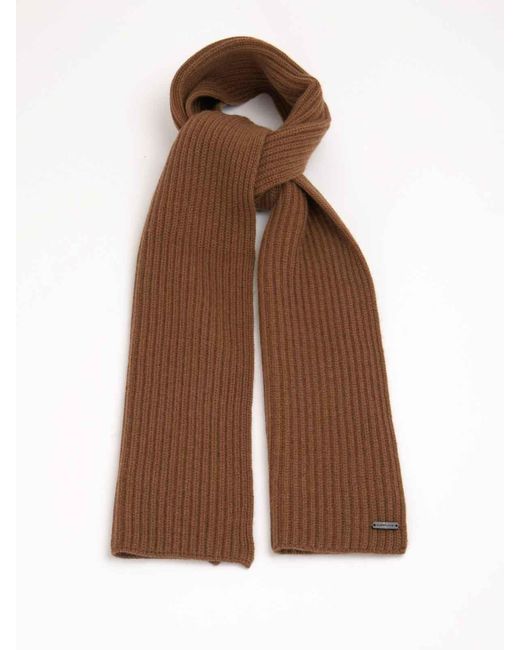 Corneliani Brown Scarves for men