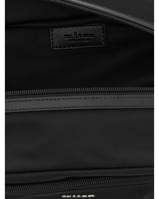 Beauty-Case di Kiton in Black da Uomo