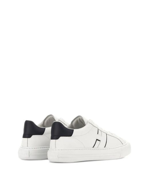 Hogan White H691 And Sneakers for men
