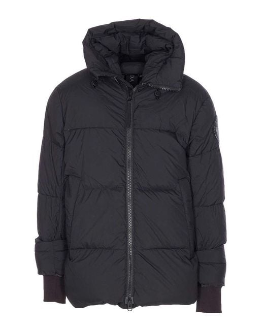 Canada Goose Men's Blue Crofton Puffer Down Jacket