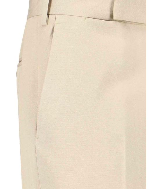 Lardini Natural Tailored Trousers for men