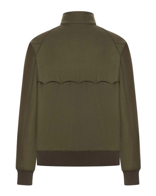 Baracuta Green Melton G9 Wool Jacket for men