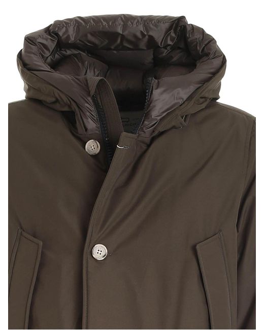 Woolrich Brown Arctic Parka for men