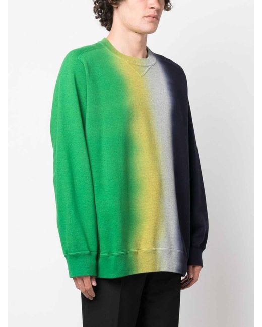 Sacai Green Sweatshirt for men