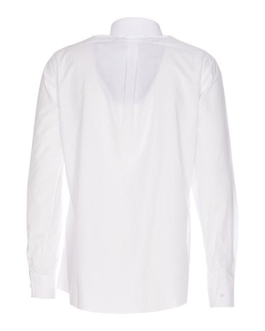 Dolce & Gabbana White Martini Shirt for men
