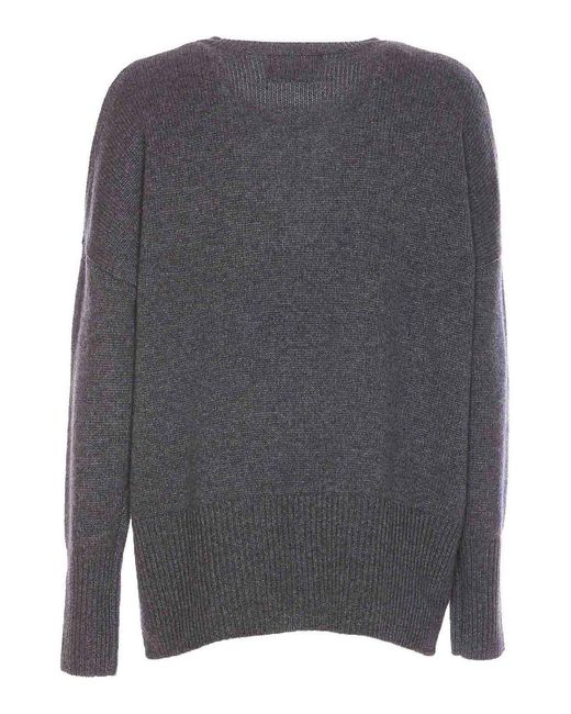 Lisa Yang Gray Mila Sweater