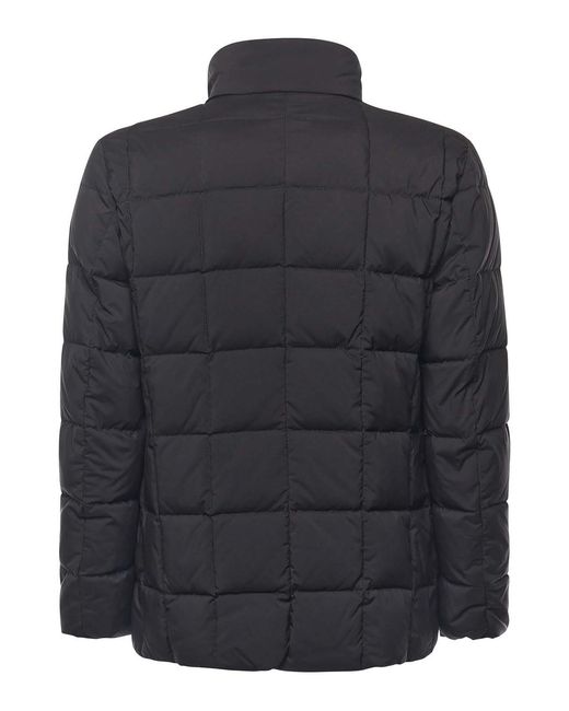 Fay Blue Short Padded Down Jacket for men