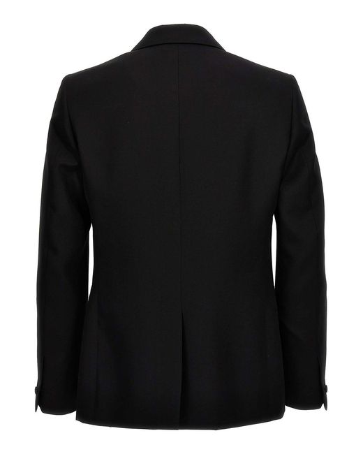 Givenchy Black Peack Lapel Blazer for men